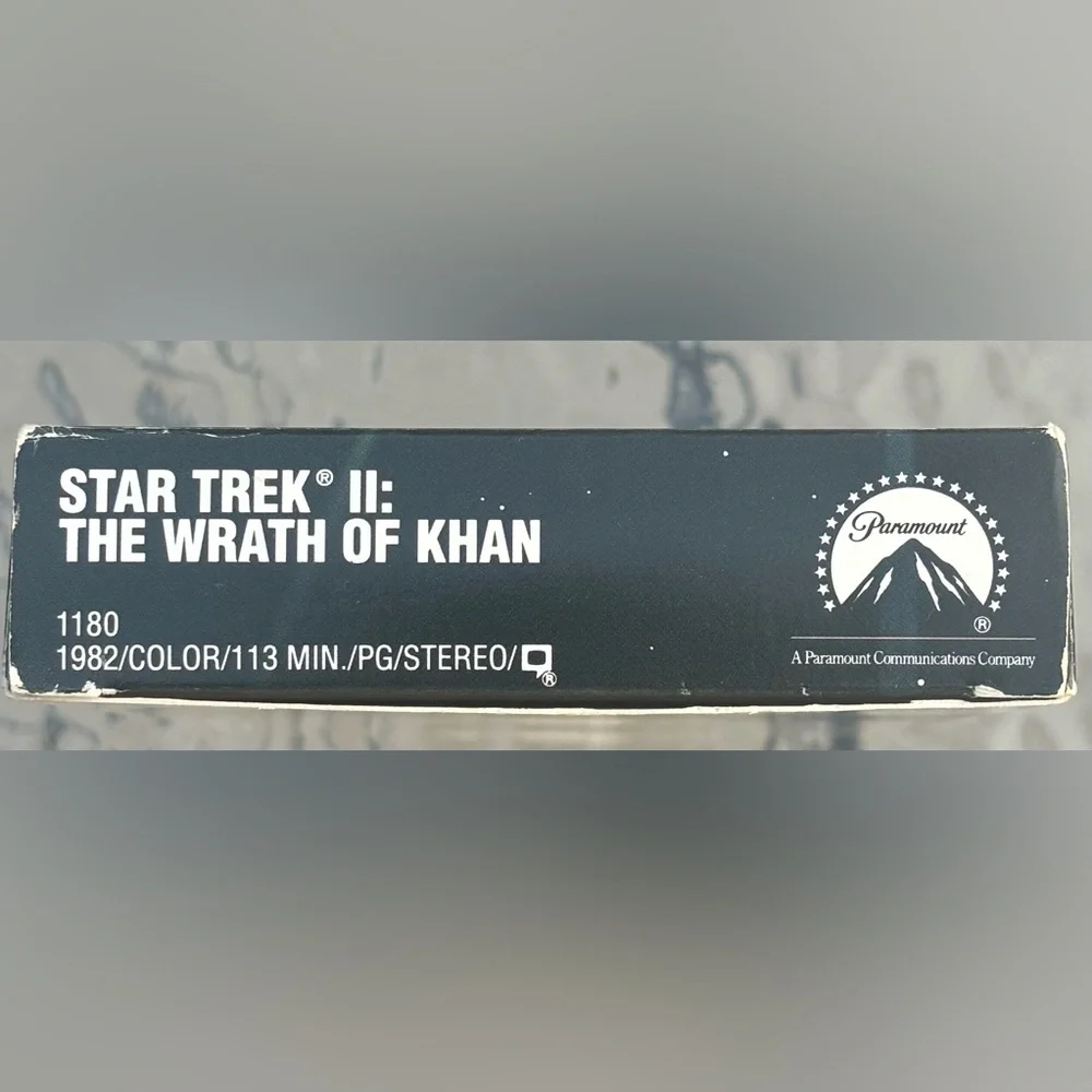 Star Trek II: The Wrath of Khan VHS Execllent Condition